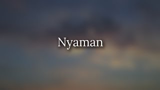 Download lagu 🔴 Ash Fasryll - Nyaman (Lirik)
