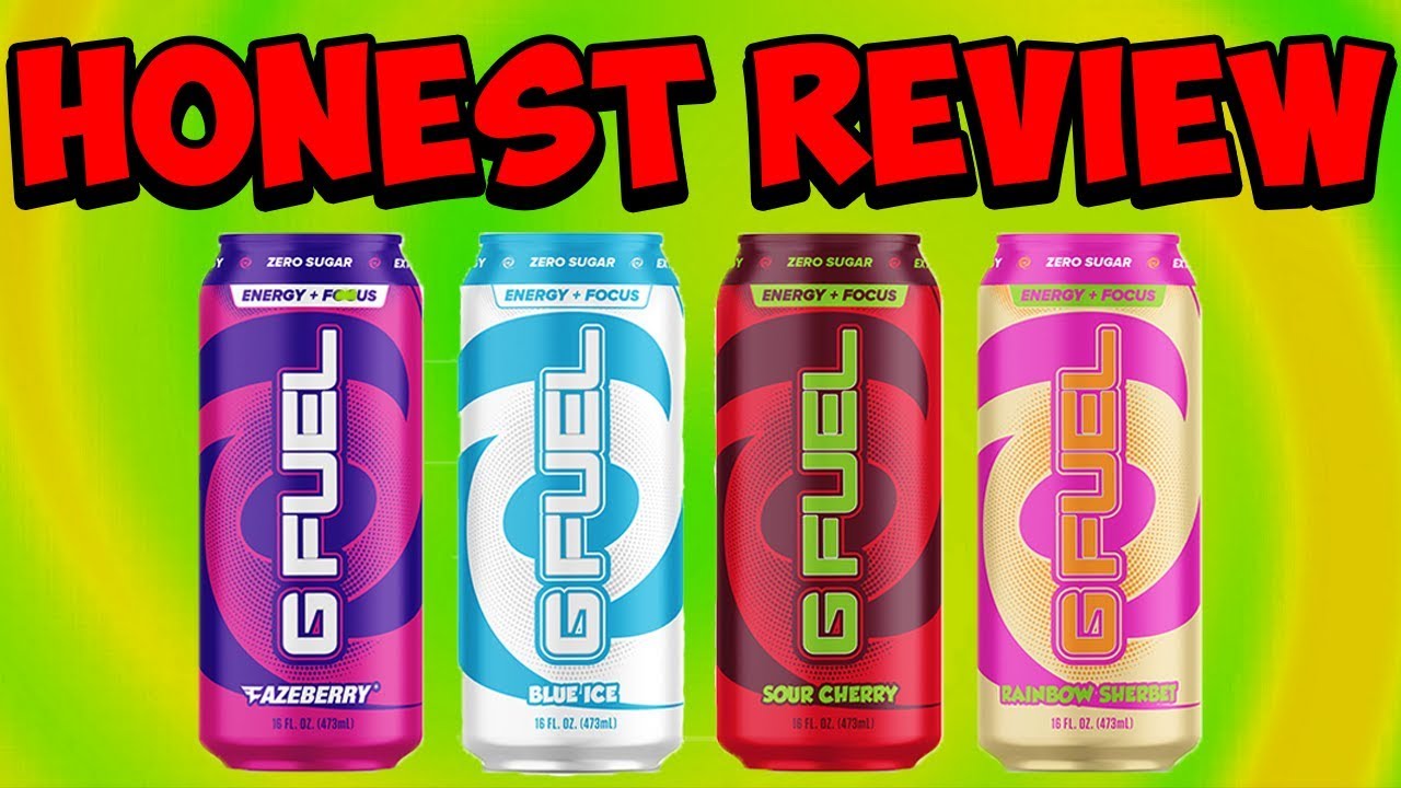G Fuel Cans Early Access Review Taste Test Youtube
