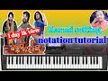 Karmi setting piano notation tutorial khirod jamudaliakhirod official