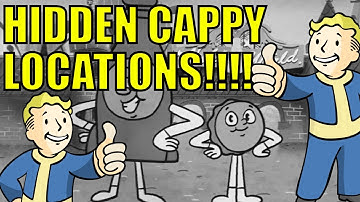 ALL 10 HIDDEN CAPPY LOCATIONS! Cappy In A Haystack Quest Full Guide - Fallout 4 Nuka World!!!