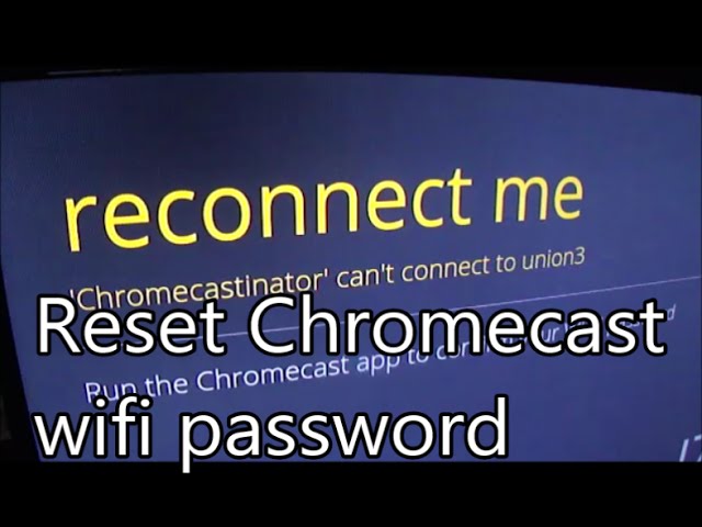 Can You Use Chromecast Without Wifi Iphone How To Change Wifi Password On Chromecast Youtube