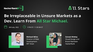 Be Irreplaceable in Unsure Markets as a Dev. Learn From All Star Michael.