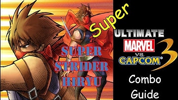 [Super Ultimate Marvel vs Capcom 3] pecks Combo Guide of Super Strider Hiryu [PC]