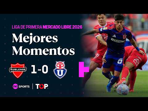 Ñublense vence a Universidad de Chile con gol de Céspedes en el último minuto