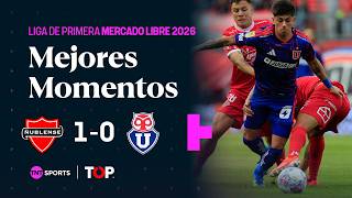 Compacto Top Ñublense 1 - 0 U. De Chile Liga De Primera Mercado Libre 2026 - Fecha 9