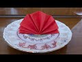 Как красиво сложить салфетки для сервировки стола 💙 Napkin folding tutorial #Салфетка#Napkin#냅킨#餐巾