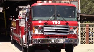 **AIRHORN** LAFD light force 93 responding