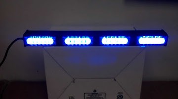 Quad LN6 Emergency Warning LED Stick for Police Fire Rescue Vehicles