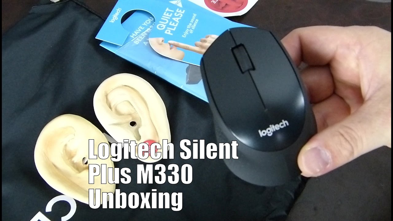 Logitech Silent Plus M330 Unboxing 