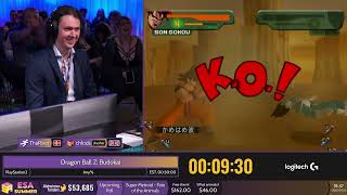 Dragon Ball Z: Budokai [Any%] by ThaRixer - #ESASummer25
