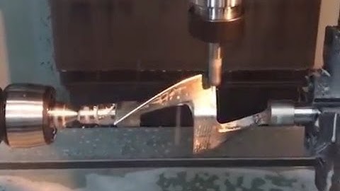 Machined by Instagram User @proaktifteknoloji - Powered by BobCAM for SOLIDWORKS™