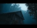 Relaxing Rain Cabin Sounds (4 Hours) | Sleep Better Tonight