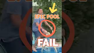 Epic Pool FAIL: Funny Bike Caught On Camera Try Not To Laugh (Part 12) #shorts