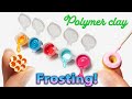 How to make liquid polymer clay. Polymer clay Frosting/Icing Tutorial