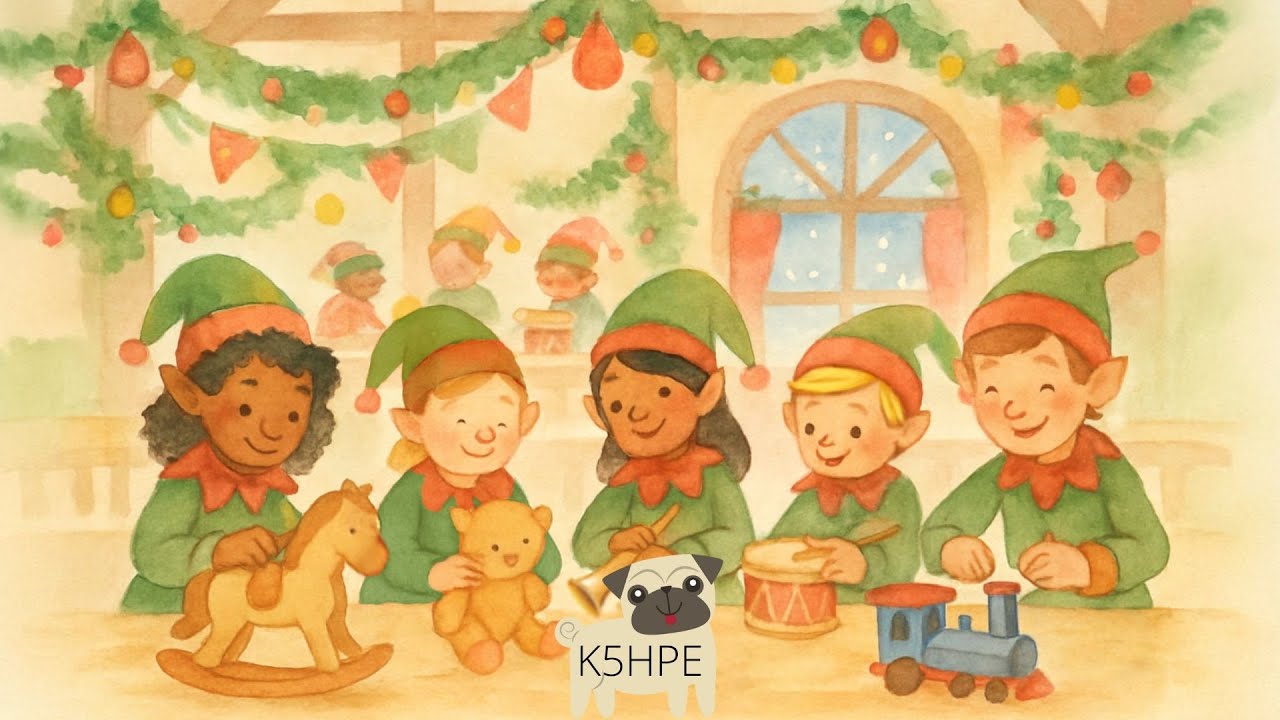 Elves In The Workshop Christmas Choir Song Vocal Music Education ...