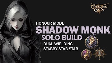 SHADOW MONK: Dual Wield Multi-Class Build  - Build & Gear | Honour Mode (Solo Viable)