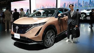 พาชมภายนอก-ภายใน NISSAN ARIYA | Japan Mobility Show 2023