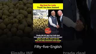 #Big Deal For India Thank You New Zealand #news #viral #modi