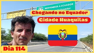 35 km | Chegando no Equador de Bicicleta | voltei 5 km para pagar multa.