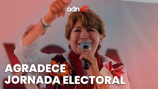 Delfina Gomez se declara ganadora de las elecciones en EdoMex VotaMexico2023