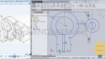 SolidWorks Beginners|Exercise 23|Practice session