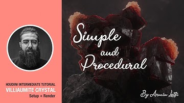Houdini Villiaumite Crystal Tutorial