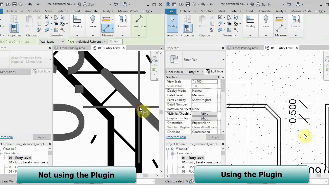 BIMODEL® Wall Chamfer Revit® Plugin YouTube