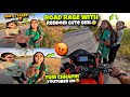 Road rage with rendom cute girl she start fght with me  preparation for ladakh