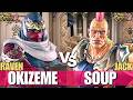 T8 - OKIZEME (Raven) vs SOUP (Jack-8) | Tekken 8 High Level Gameplay