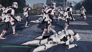 Night Trooper vs Empire Trooper - STAR WARS FALLEN ORDER