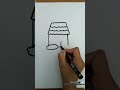 Pen Sketch - Pen Drawing - Pen Sketch Drawing - Easy Pen Sketch - Pen Sketch Tutorial #shorts