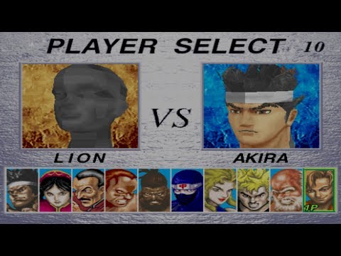 Virtua Fighter 2 All Characters [PS2]