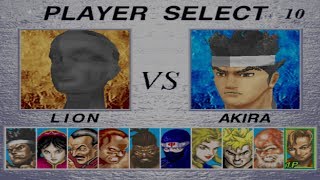 Virtua Fighter 2 All Characters [PS2]