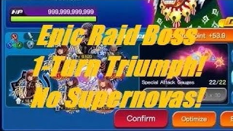 KHUχ Raid Boss (Epic Difficulty, 1-Turn Triumph, No Supernova Strategy)