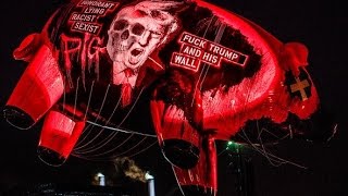 Roger Waters protests Donald Trump with &quot;Pigs (Three Different Ones)&quot; multi-cam - Desert Trip 2016