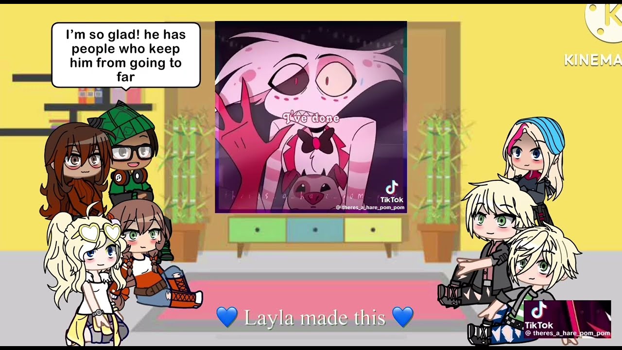 MLB react to themselves as Hazbin hotel characters (3/?)