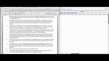 Sample Size for Confidence Interval Minitab vs StatCrunch