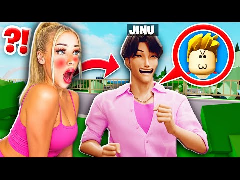 ich TROLLE YouTuberin ALS JINU von Kpop Demon Hunter in Brookhaven! (Roblox)
