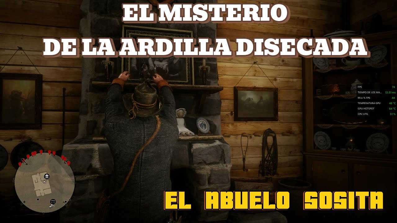 ¿Qué esconde la ardilla disecada en Red Dead Redemption 2? # ...