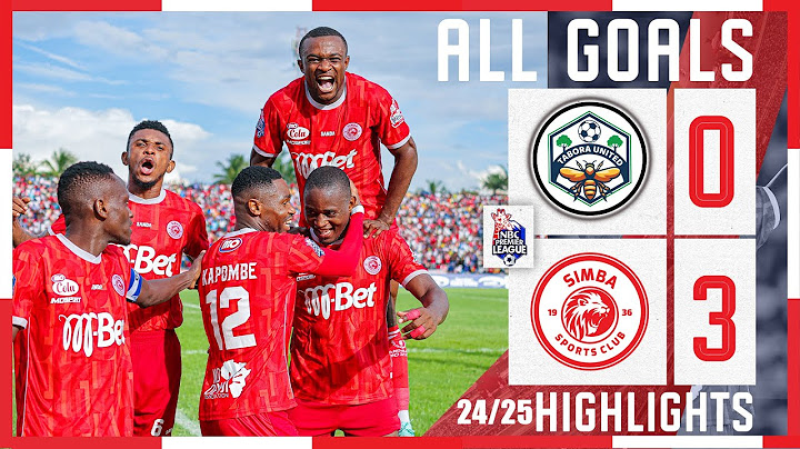 MAGOLI YOTE TABORA UNITED (0) VS SIMBA SC (3) | LIGI KUU YA NBC 2024/25