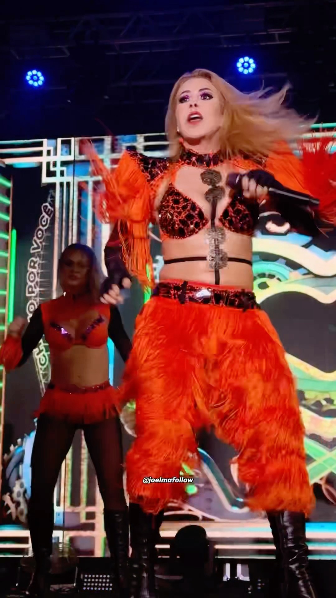 A performance da Joelma