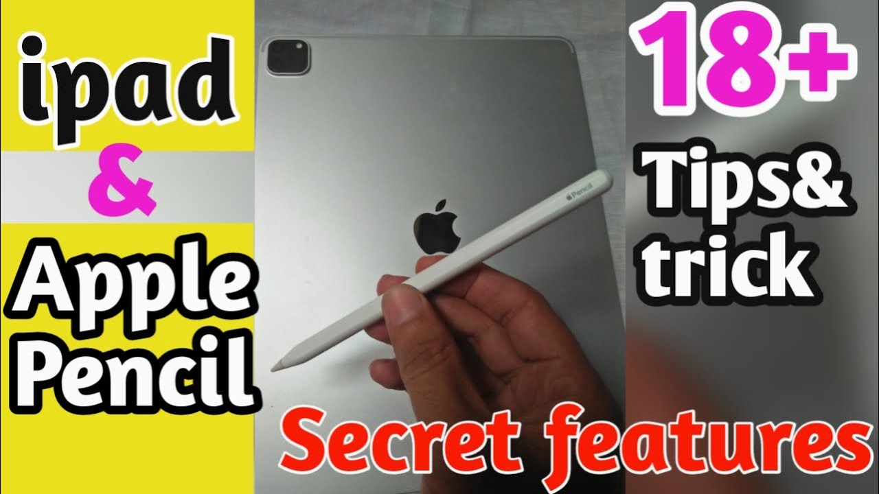 ipad & apple pencil tips and tricks.All Hiden features - YouTube