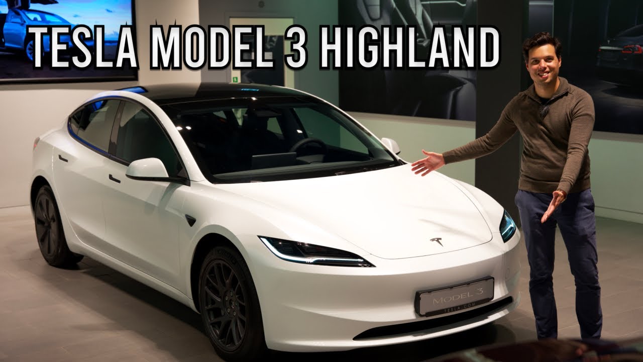 New 2024 Tesla Model 3 Highland - a first look : r/electricvehicles