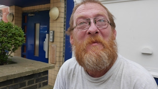 Barry has been sleeping rough in London since he was 18.