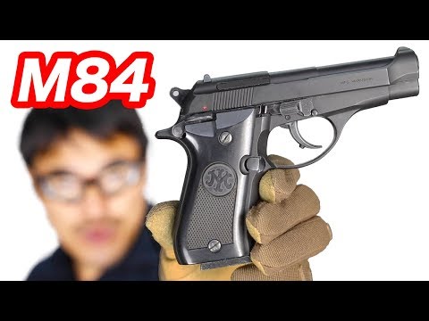大変古いマルシン　M84　固定スライド　ガスガン 大変古いマルシンM84固定スライドガスガン