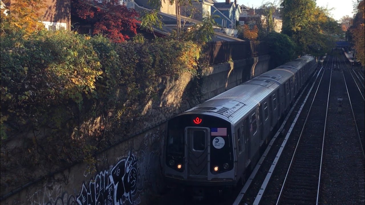 R160B2 (R160B Siemens) (Q) Train Departing Newkirk Plaza YouTube
