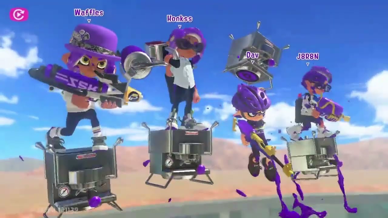 5 Players Disconnected, So We Vibed | A Splatoon 3 Squid Party