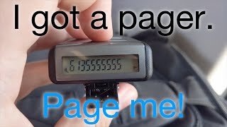 It's 2019. Time to buy a pager!