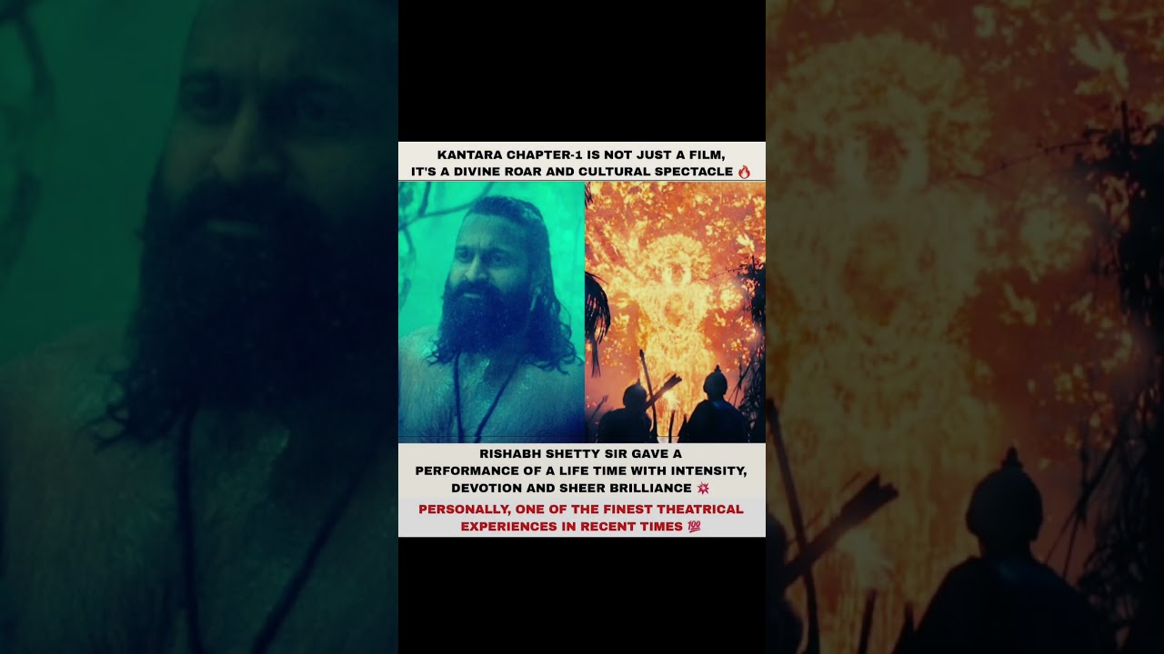 Kantara Chapter 1 Review | Rishab Shetty’s Divine Masterpiece 🔥 | A Cultural Spectacle 💯