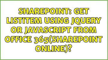 Sharepoint: Get listitem using jquery or javascript from Office 365(Sharepoint Online)?